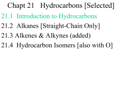 Hydrocarbons