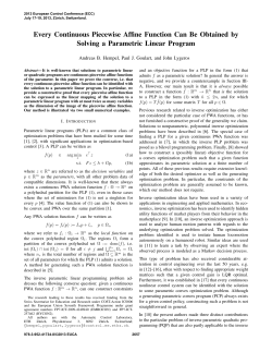 Every Continuous Piecewise Affine Function Can Be Obtained by