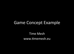 Game Concept Example