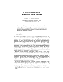 A Fully Abstract Model for Higher