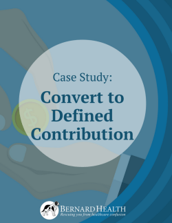 Case Study- Convert to Defined Contribution