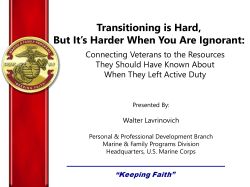 The Transition Challenge