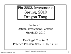 Chapter 12 - Equity Valuation