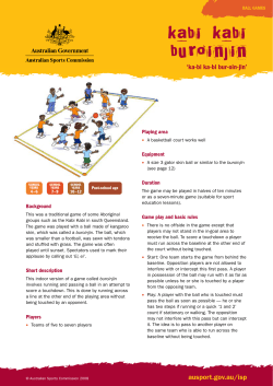 Kabi kabi buroinjin - Australian Sports Commission