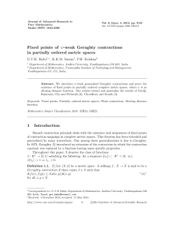 Fixed points of &psi;-weak Geraghty contractions in partially ordered