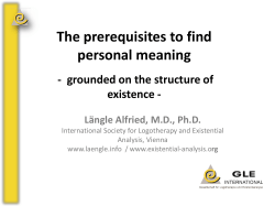 Existential Meaning