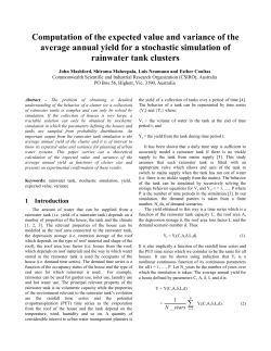 Computation of the expected value and variance of the