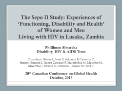 CCGH Sepo II Presentation Oct-13
