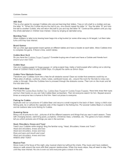 Cubbies Games ABC Ball This is a fun game for younger Cubbies