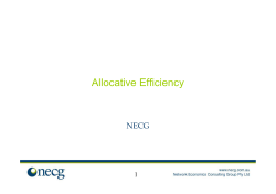 Impacts of Allocative Efficiency Models PDF