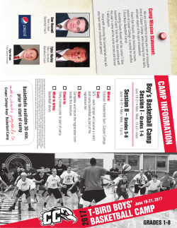 Casper College Boys` Basketball Camp