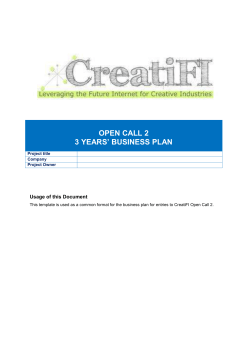 Solutions with strong business potential