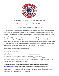 CHS 50th Anniversary Alumni Baseball Game 2-4