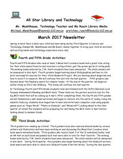 Newsletter - Bemidji Area Schools