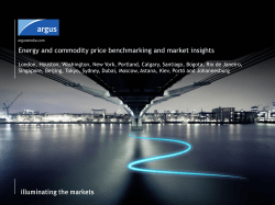 Global bitumen demand and pricing