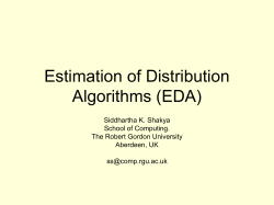 Genetic Algorithms