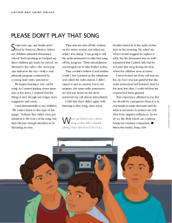 PLEASE DON`T PLAY THAT SONG