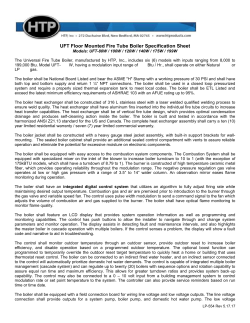 Specification - Heat Transfer Products