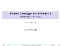 Formale Grundlagen der Informatik 3 - Introduction
