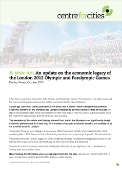 A year on: An update on the economic legacy of