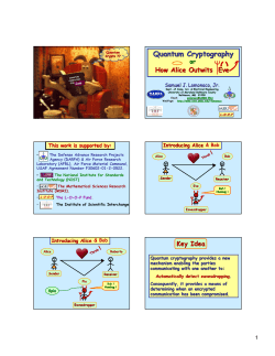 Quantum Cryptography