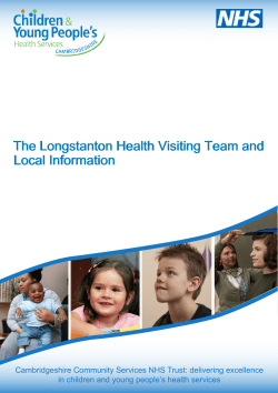 The Longstanton Health Visiting Team and Local Information