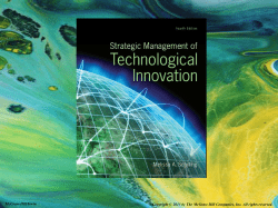 Ch7. Choosing Innovation Projects