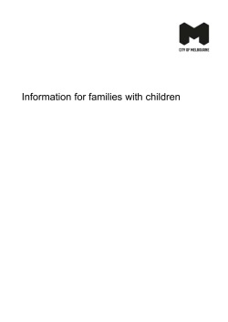 Information for families with children