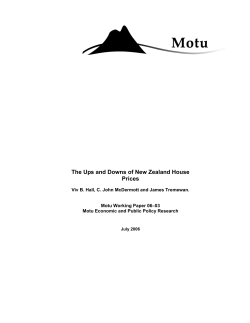 The Ups and Downs of New Zealand House Prices