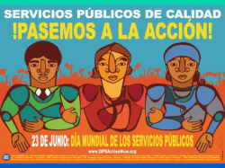 English: Tax justice campaign - Public Services International