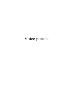 Voice Portals - 123SeminarsOnly.com