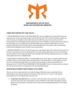 ragnar relay so cal 2016 team captain meeting