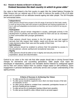 Ireland becomes the best country in which to grow older