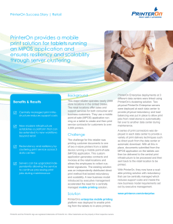 PrinterOn`s Enterprise Printing with Active Directory and Print