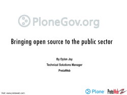 PloneGov brings OS to public sector