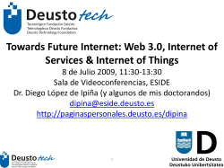 Presentaci&oacute;n de Actividades 2008