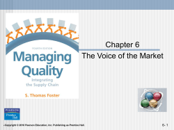 Managing Quality Integrating the Supply Chain
