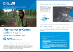 Alternatives to Camps Making It Work