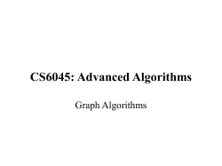 Graph Algorithms