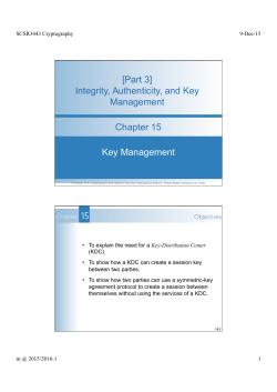 Ch 15 Key Management (student)