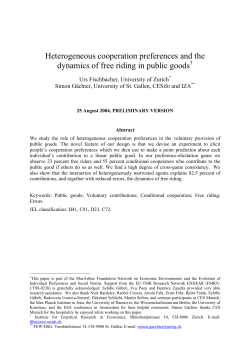 Heterogeneous Motivations in Voluntary Contributions to Public Goods