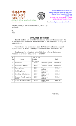 tender notification-1 - Jawahar Navodaya Vidyalaya Kodagu