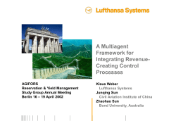 A Multiagent Framework for Integrating Revenue