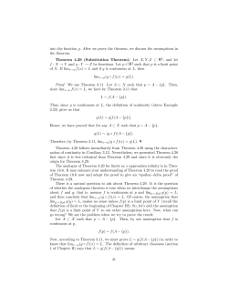 into the function א. After we prove the theorem, we discuss the