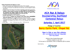 Southland Centennial Relays