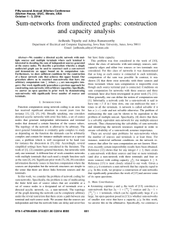 Sum-Networks from Undirected Graphs