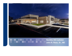 Right Catheter. Right Patient. Right Technique. Every Choice Matters