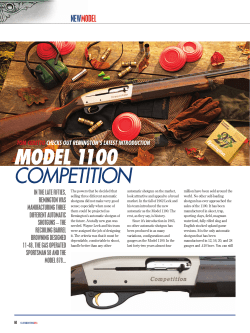 model 1100 competition