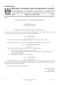 DecreeNo30_Real Estate Agents Act (Amendment