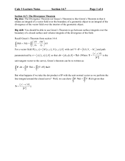 Calculus 3 Lecture Notes, Section 14.7